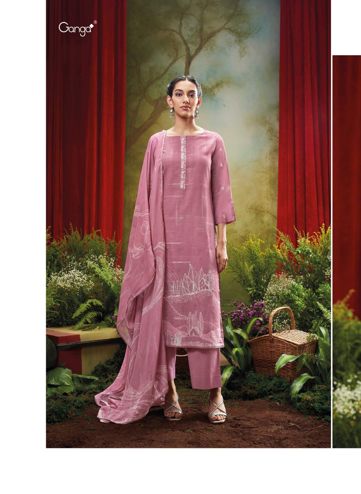 Veda By Ganga Printed Salwar Suit Wholesale Price In Surat
